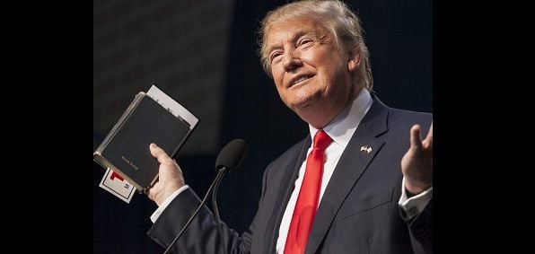 Donald Trump has called the Bible his favorite book.