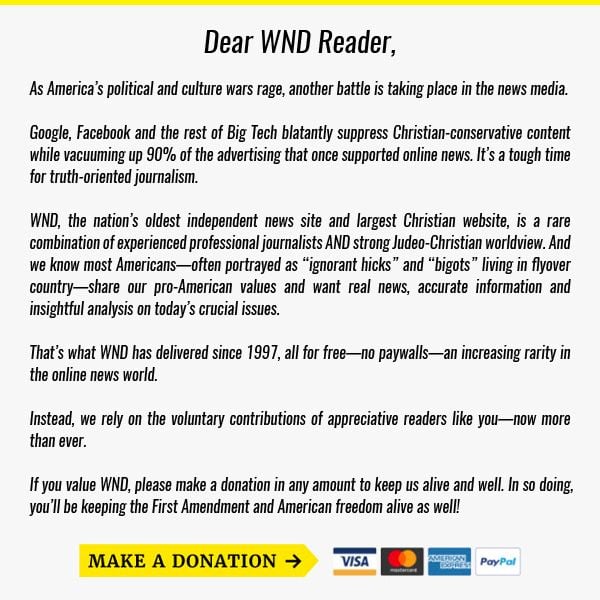 Trump: 'This election is under protest!' Contends Electoral College can't certify vote without committing crime Wnd-donation-graphic-2-2019