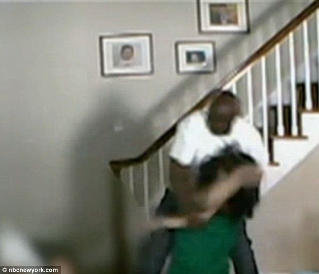 ...3-year-old daughter before throwing her down the stairs of her home in a...
