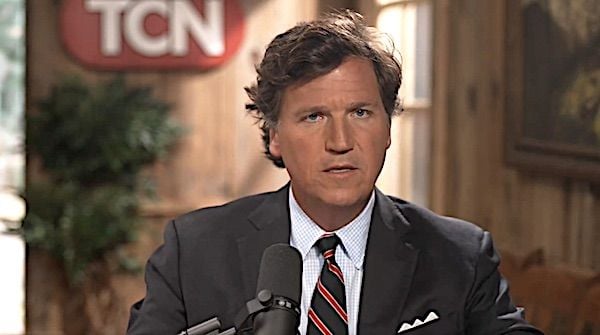 WATCH: Tucker Carlson: What's that drunk womanizer doing now?