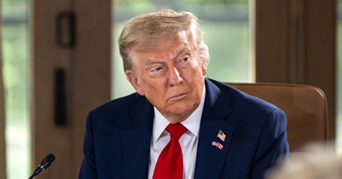 President Donald Trump participates in Session I of the G7 Summit, Monday, June 16, 2025, in Kananaskis, Alberta, Canada. (Official White House photo by Daniel Torok)