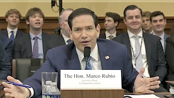Secretary of State Marco Rubio testfies before the U.S. House Foreign Affairs Committee on Wednesday, June 3, 2026